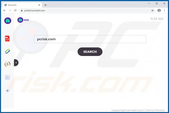 Nusmash Browser Hijacker