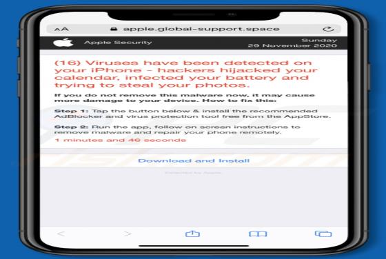 Global-support.space POP-UP Scam (Mac)
