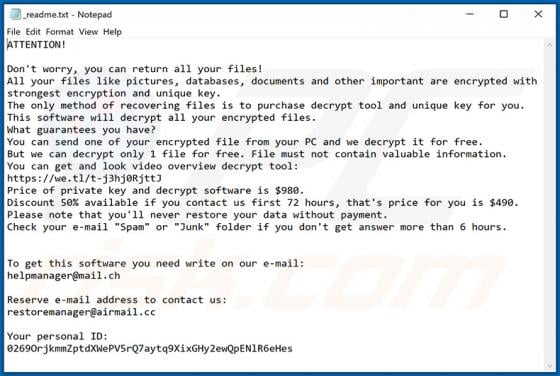 Nobu Ransomware