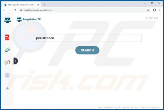 IncognitoSearchIt Browser Hijacker