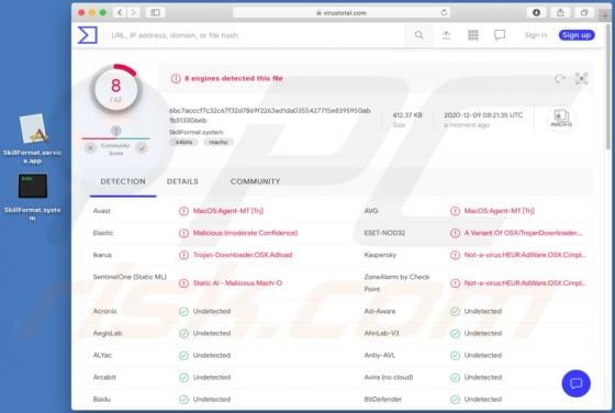 SkillFormat Adware (Mac)