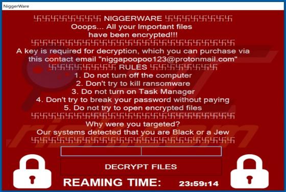 NIGGERWARE Ransomware