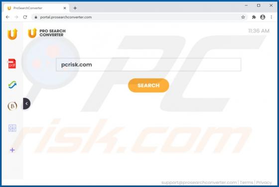 ProSearchConverter Browser Hijacker