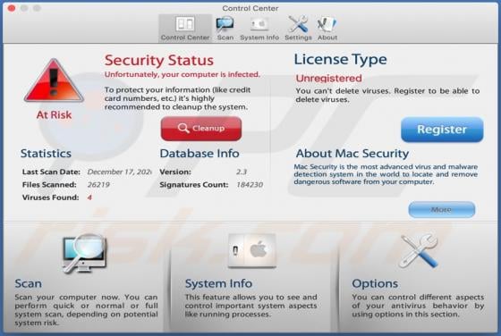 Mac Security Unwanted Application (Mac)