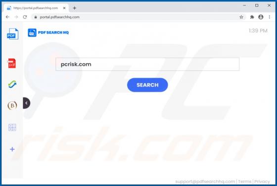 PDFSearchHQ Browser Hijacker