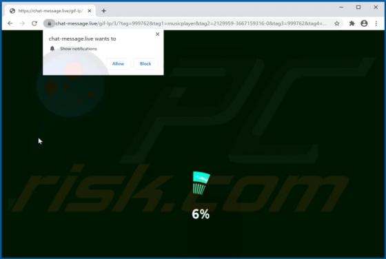 Chat-message.live Ads