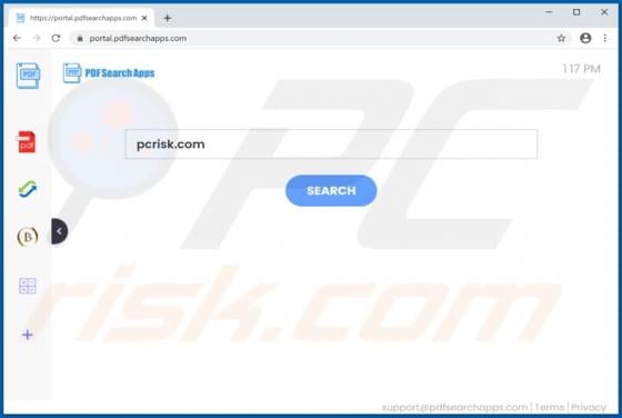 PDFSearchApps Browser Hijacker