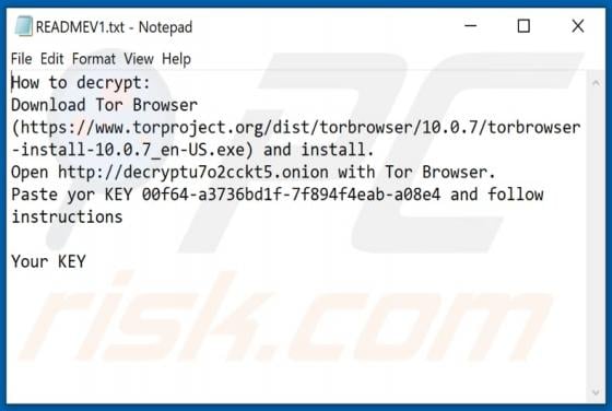 Lockedv1 Ransomware