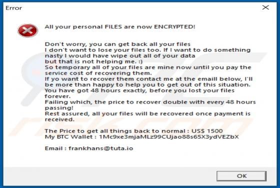 Lockerxxs Ransomware