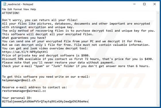 Coos Ransomware