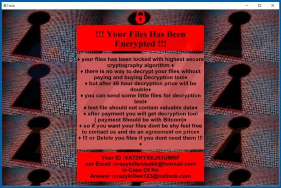 Crazy Ransomware