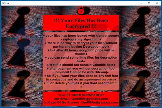 God Ransomware