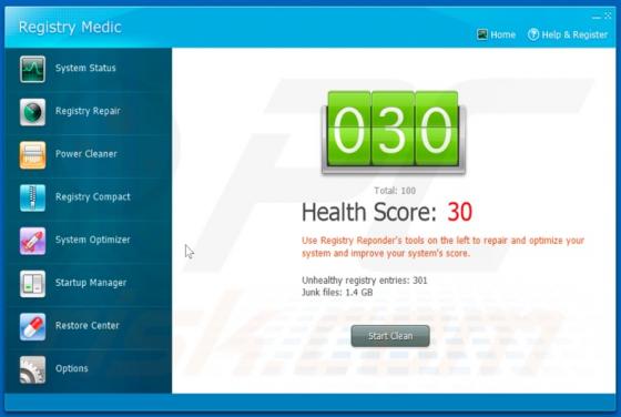 Registry Medic Unwanted Application