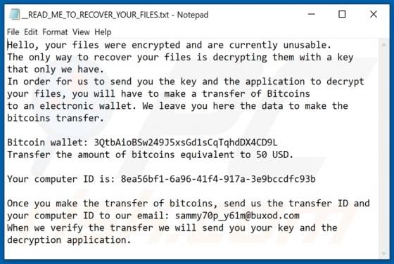 Solaso Ransomware