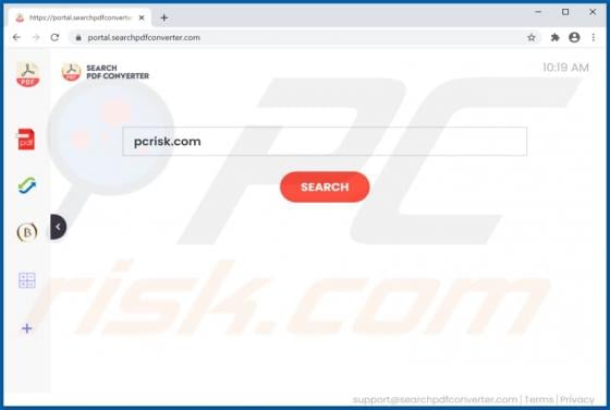 SearchPDFConverter Browser Hijacker