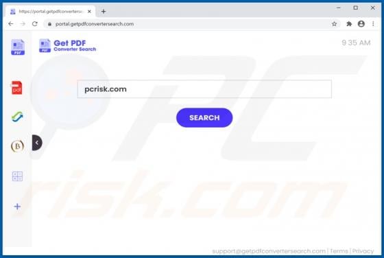 GetPDFConverterSearch Browser Hijacker