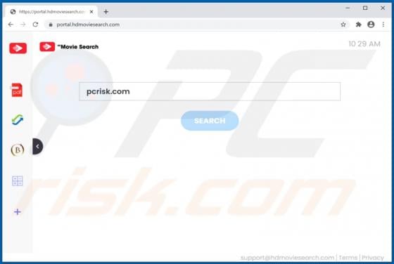 HDMovieSearch Browser Hijacker