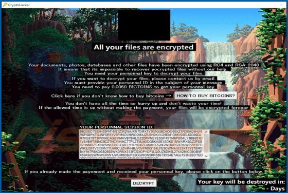 Betarasite (CryptoLocker) Ransomware