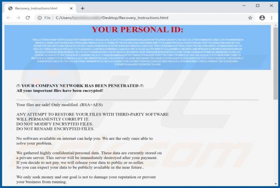 Us1 Ransomware