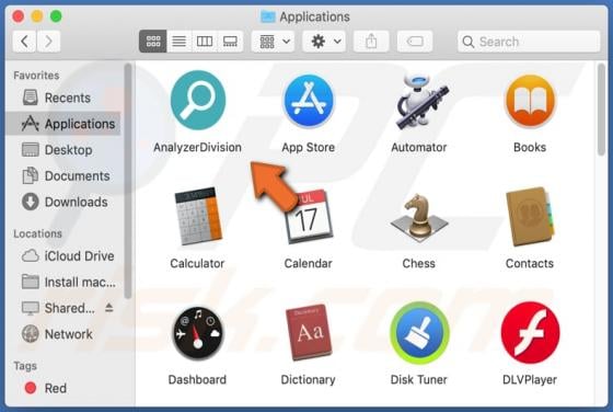 AnalyzerDivision Adware (Mac)