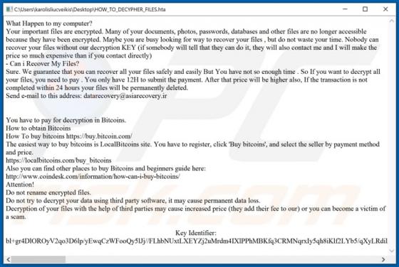 Tangeng Ransomware
