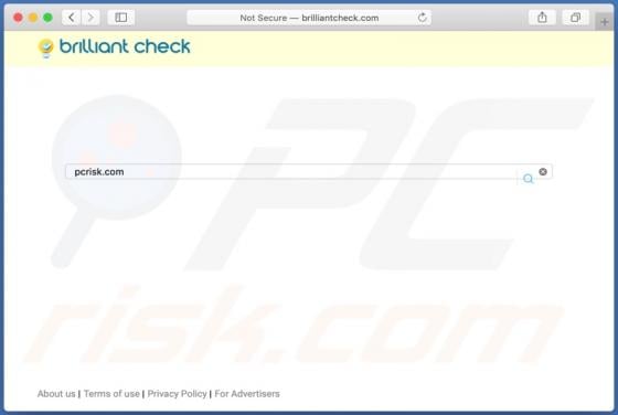 Brilliant Check Browser Hijacker (Mac)