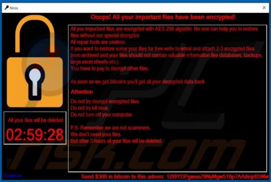 Niros Ransomware