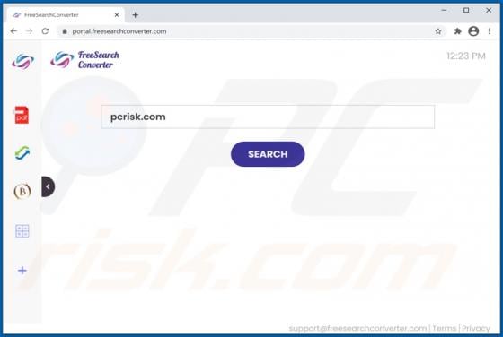 FreeSearchConverter Browser Hijacker