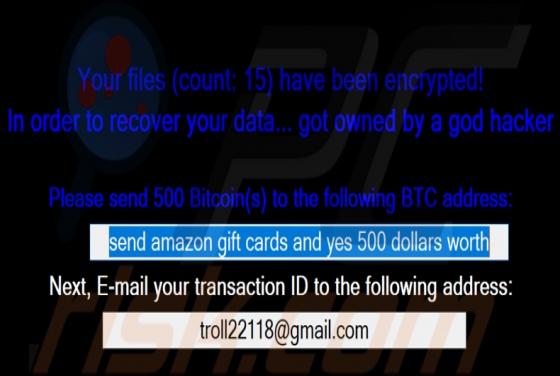 Daddycrypt Ransomware