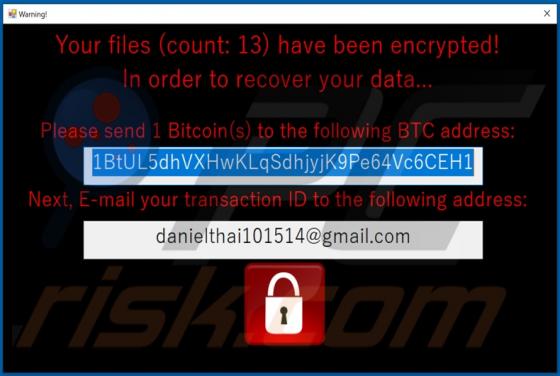 Danielthai Ransomware