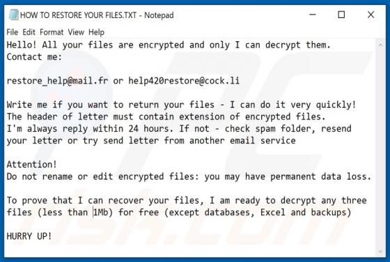Ovmajxwemfs Ransomware