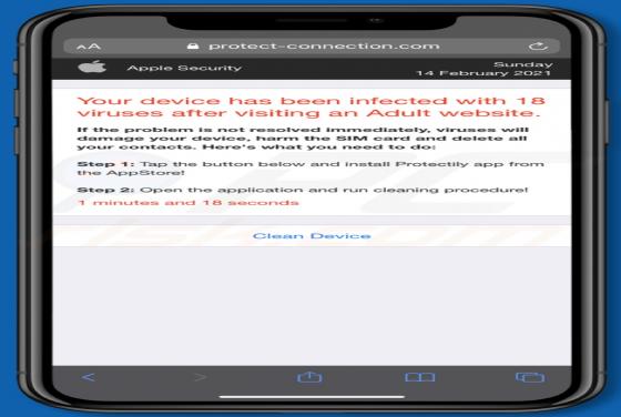 Protect-connection.com POP-UP Scam (Mac)