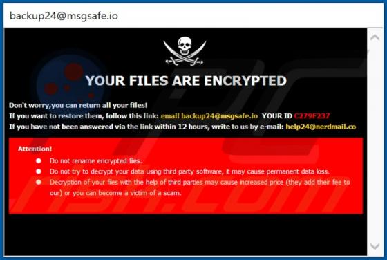 HAM Ransomware
