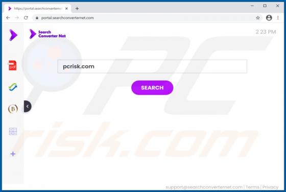 SearchConverterNet Browser Hijacker