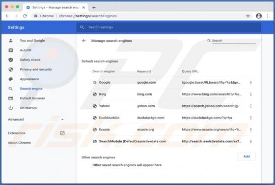 Search.assistivedata.com Redirect (Mac)