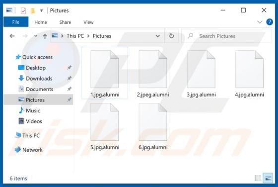 AlumniLocker Ransomware