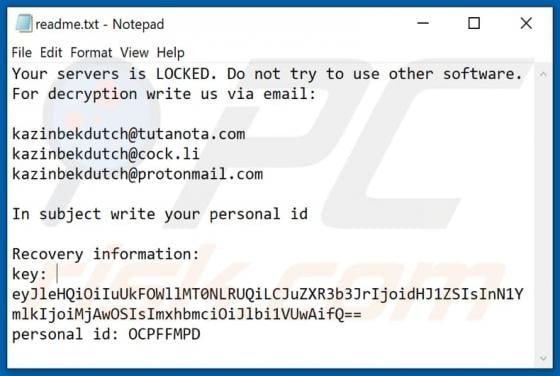 RANZYLOCKED Ransomware