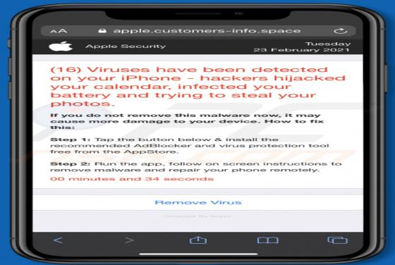 Customers-info.space POP-UP Scam (Mac)