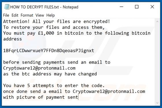 Raped Ransomware