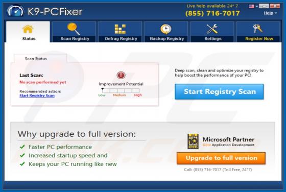 K9-PCFixer Unwanted Application