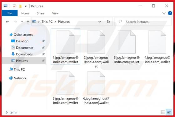 Wallet (Dharma) Ransomware