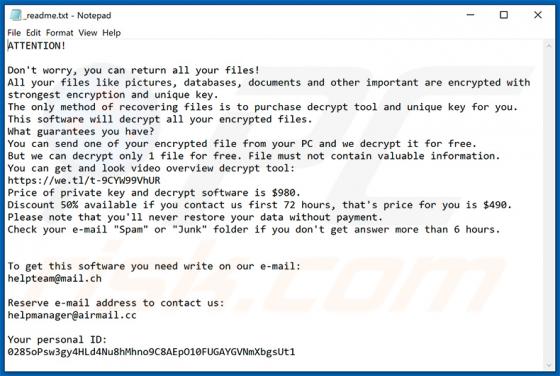 Reig Ransomware
