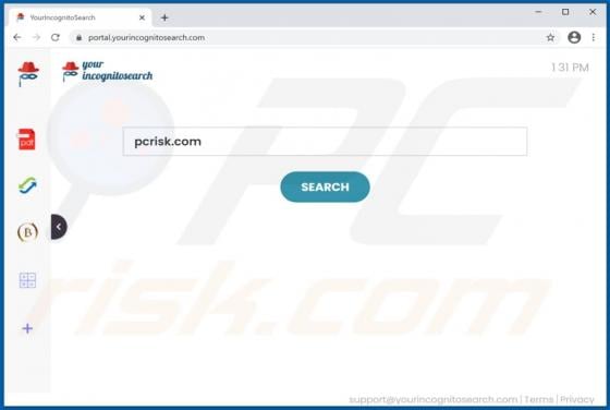 YourIncognitoSearch Browser Hijacker