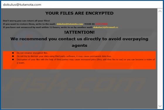 Duk Ransomware