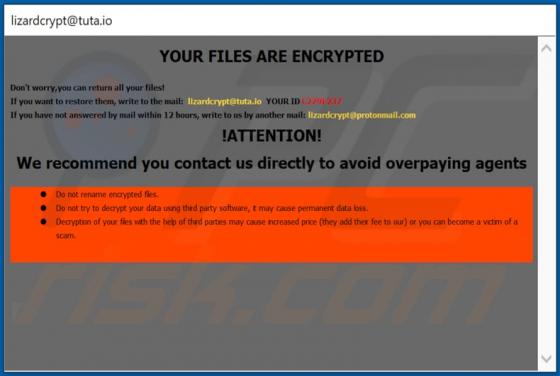 Liz Ransomware