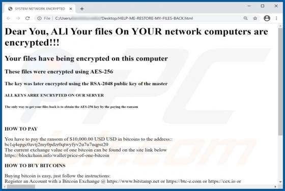 NASAcry Ransomware