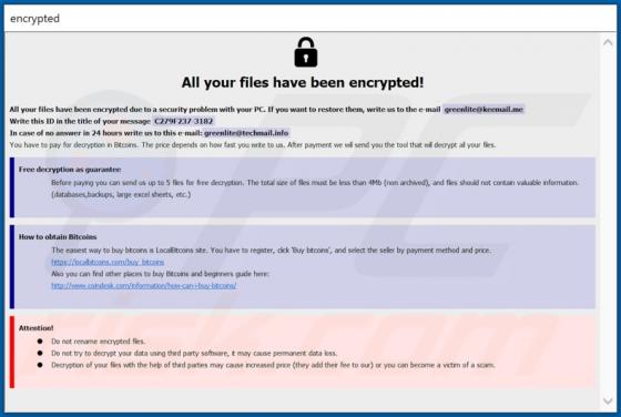 Amber (Phobos) Ransomware