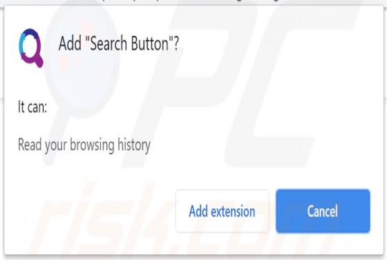 Search Button Browser Hijacker