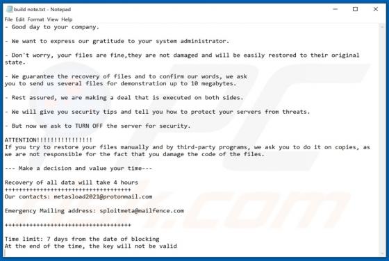 Id2020 Ransomware