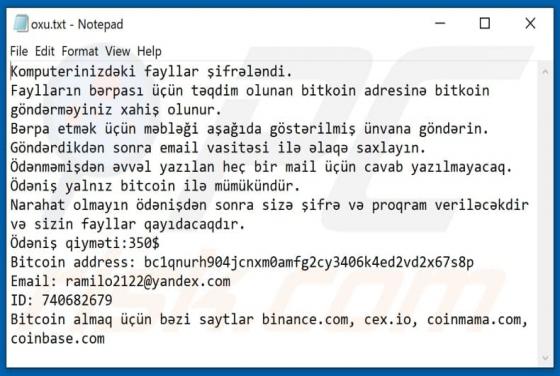 Bagli Ransomware